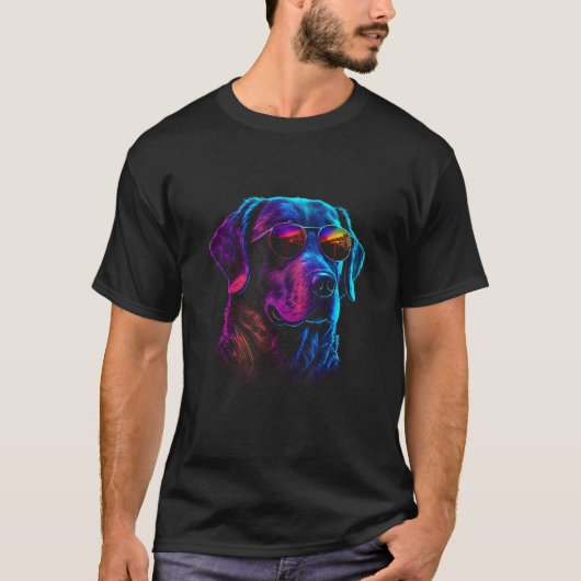 Chesapeake Bay Retriever owner Vaporwave Notorious T-Shirt (Vorderseite)