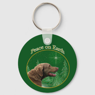 Chesapeake Bay Retriever Peace Schlüsselanhänger