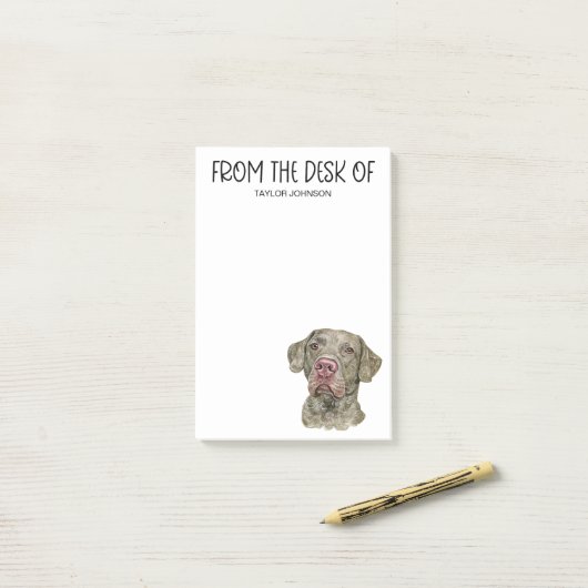 Chesapeake Bay Retriever Post-it Klebezettel (Auf Schreibtisch)