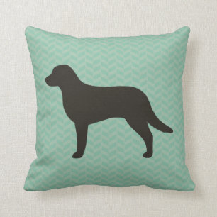 Chesapeake Bay Retriever Silhouette Kissen
