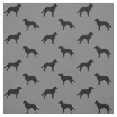 Chesapeake Bay Retriever Silhouetten Chessies Stoff (Muster)