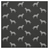 Chesapeake Bay Retriever Silhouetten Chessies Stoff (Muster)