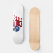 Chesapeake Bay Retriever Skateboard (Vorderseite)