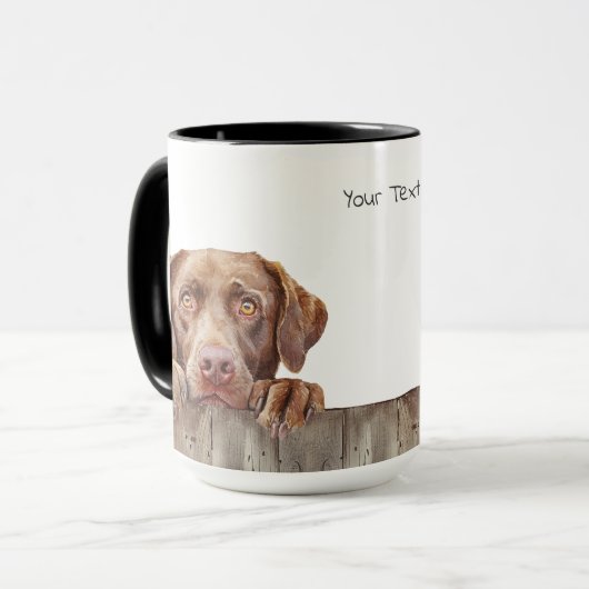 Chesapeake Bay Retriever Tasse (Vorderseite Links)