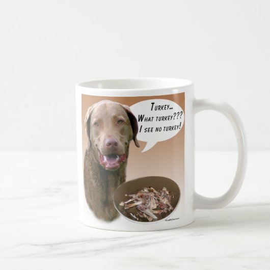Chesapeake Bay Retriever Türkei Kaffeetasse (Rechts)