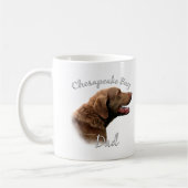 Chesapeake Bay Retriever Vater 2 Kaffeetasse (Links)
