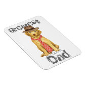 Chesapeake Bay Retriever Vater Magnet (Rechte Seite)