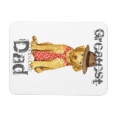 Chesapeake Bay Retriever Vater Magnet (Horizontal)