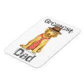 Chesapeake Bay Retriever Vater Magnet (Linke Seite)