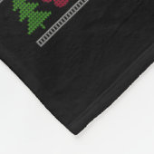 Chesapeake Bay Retriever Weihnachts Sweater Pet Hu Fleecedecke (Ecke)