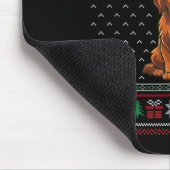 Chesapeake Bay Retriever Weihnachtsmannmütze Xmas  Mousepad (Ecke)