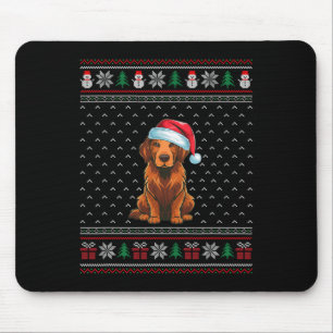 Chesapeake Bay Retriever Weihnachtsmannmütze Xmas  Mousepad