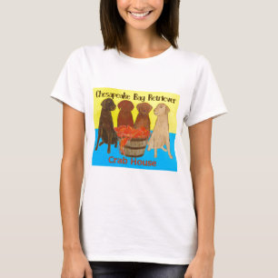 Chesapeake Bay Retriver Crabhouse T-Shirt
