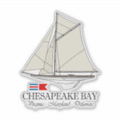 Chesapeake Bay (SB) Aufkleber (Vorderseite)