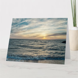 Chesapeake Bay Sonnenaufgang geklappte Grußkarte Karte