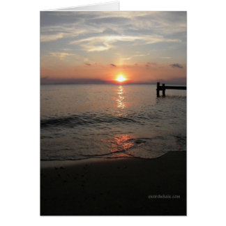 Chesapeake Bay-Sonnenuntergang