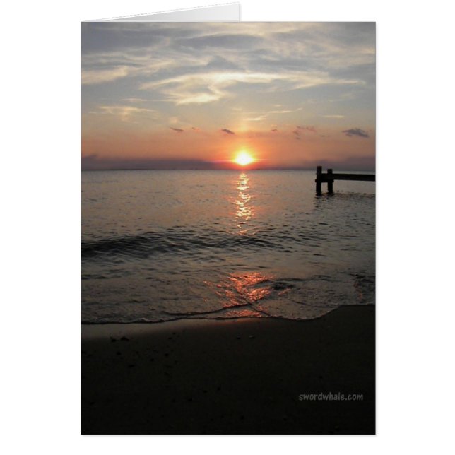 Chesapeake Bay-Sonnenuntergang (Vorne)