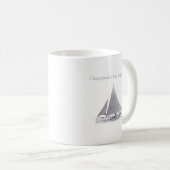 Chesapeake Bay-springende Fische Kaffeetasse (VorderseiteRechts)