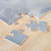 Chesapeake Bay Terrier Dog in Sledge Weihnachten Puzzle (Seite)