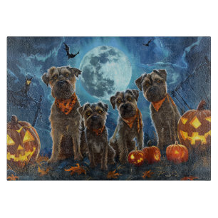Chesapeake Bay Terrier Halloween Gruselig Schneidebrett