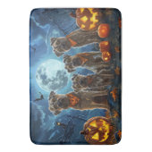 Chesapeake Bay Terrier Halloween Spooky Badematte (Vorderseite Vertikal)