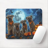 Chesapeake Bay Terrier Halloween Spooky Mousepad (Mit Mouse)