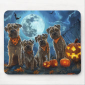 Chesapeake Bay Terrier Halloween Spooky Mousepad (Vorne)