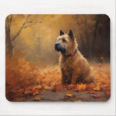 Chesapeake Bay Terrier im Herbst Verlassen Mousepad (Vorne)