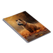 Chesapeake Bay Terrier im Herbst Verlassen Notizblock (Rechte Seite)