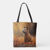 Chesapeake Bay Terrier im Herbst Verlassen Tasche (Rückseite)