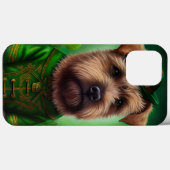 Chesapeake Bay Terrier in St Patrick's Day Dress Case-Mate iPhone Hülle (Rückseite (Horizontal))