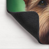 Chesapeake Bay Terrier in St Patrick's Day Dress Mousepad (Ecke)