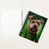Chesapeake Bay Terrier in St Patrick's Day Dress Planer (Anzeige)