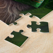 Chesapeake Bay Terrier in St Patrick's Day Dress Puzzle (Seite)