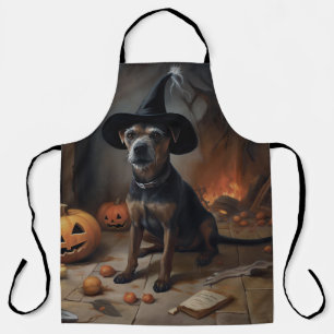 Chesapeake Bay Terrier Kürbisse Halloween Gruselig Schürze