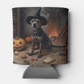 Chesapeake Bay Terrier Pumpkins Halloween Beängsti Dosenkühler (Rückseite)