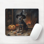 Chesapeake Bay Terrier Pumpkins Halloween Beängsti Mousepad (Mit Mouse)