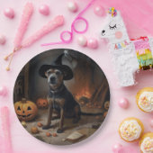 Chesapeake Bay Terrier Pumpkins Halloween Beängsti Pappteller (Party)