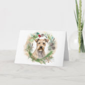 Chesapeake Bay Terrier Weihnachtsfeier Karte (Vorderseite)