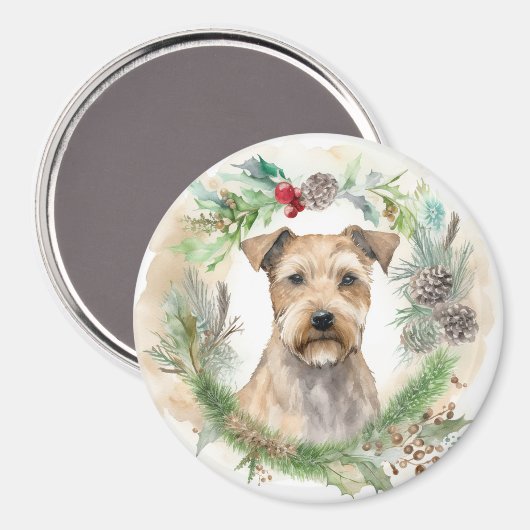 Chesapeake Bay Terrier Weihnachtsfeier Magnet (Vorderseite/Rückseite)