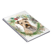 Chesapeake Bay Terrier Weihnachtsfeier Notizblock (Rechte Seite)