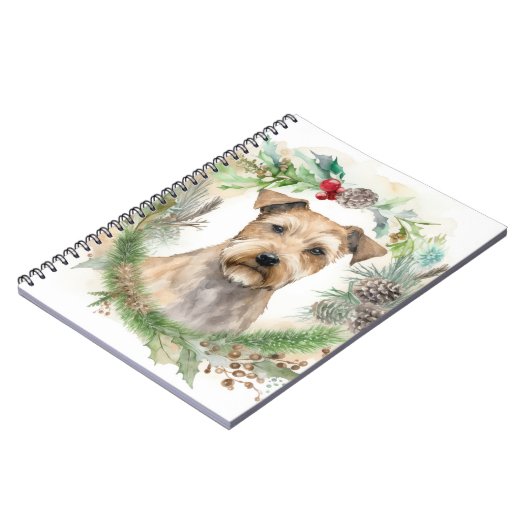 Chesapeake Bay Terrier Weihnachtsfeier Notizblock (Linke Seite)