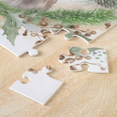 Chesapeake Bay Terrier Weihnachtsfeier Puzzle (Seite)