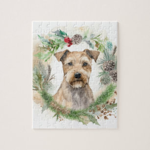 Chesapeake Bay Terrier Weihnachtsfeier Puzzle