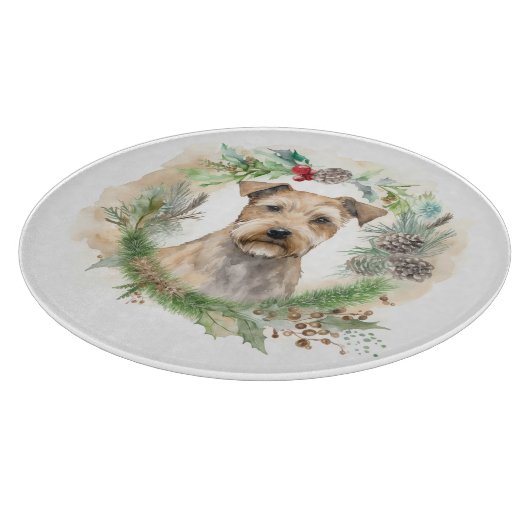 Chesapeake Bay Terrier Weihnachtsfeier Schneidebrett (Ecke)