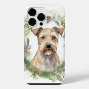 Chesapeake Bay Terrier Weihnachtskranz Festlich iPhone 14 Pro Max Hülle