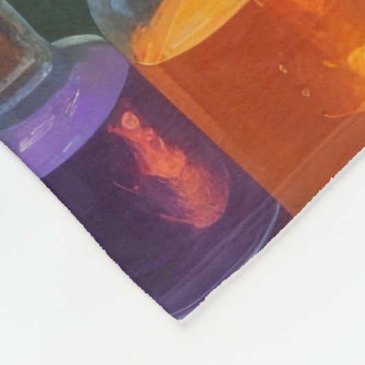 Chesapeake Bay Terrier Whimsical Halloween Fleecedecke (Ecke)