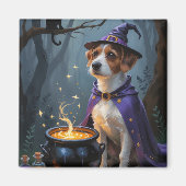 Chesapeake Bay Terrier Whimsical Halloween Magnet (Vorne)