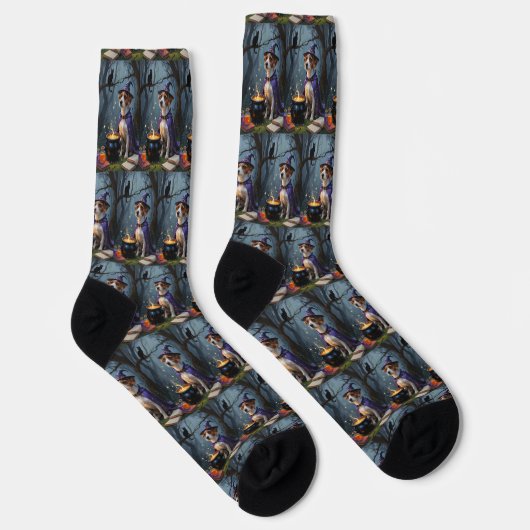 Chesapeake Bay Terrier Whimsical Halloween Socken (Rechts)