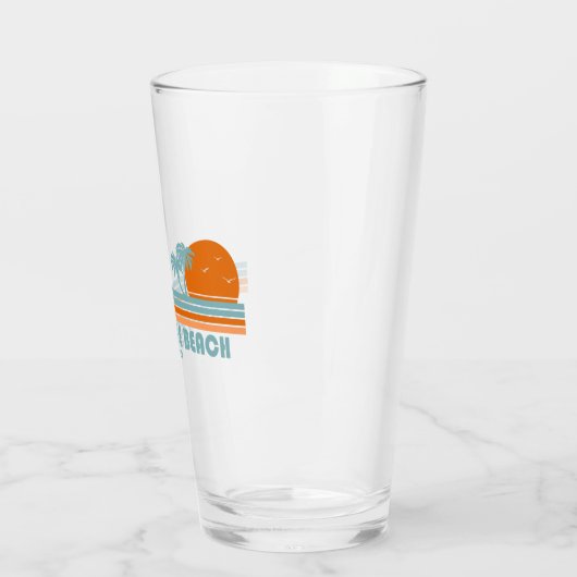 Chesapeake Beach Maryland Sun Palm Trees Glas (Links)